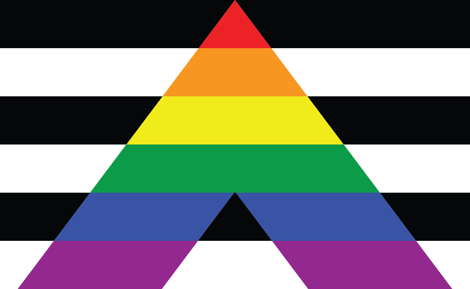 Straight Ally Pride Flag